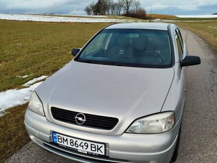 Серый Опель Астра, объемом двигателя 1.6 л и пробегом 185 тыс. км за 3200 $, фото 1 на Automoto.ua