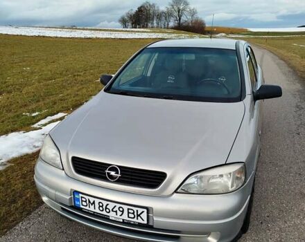 Серый Опель Астра, объемом двигателя 1.6 л и пробегом 185 тыс. км за 3200 $, фото 1 на Automoto.ua