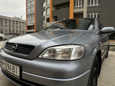 Серый Опель Астра, объемом двигателя 1.6 л и пробегом 113 тыс. км за 5500 $, фото 1 на Automoto.ua