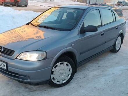 Сірий Опель Астра, об'ємом двигуна 1.4 л та пробігом 137 тис. км за 3900 $, фото 1 на Automoto.ua