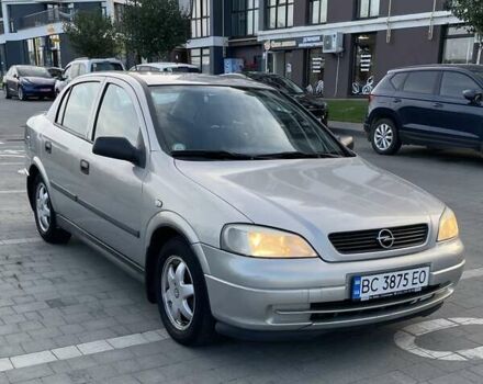Сірий Опель Астра, об'ємом двигуна 1.6 л та пробігом 217 тис. км за 3500 $, фото 1 на Automoto.ua