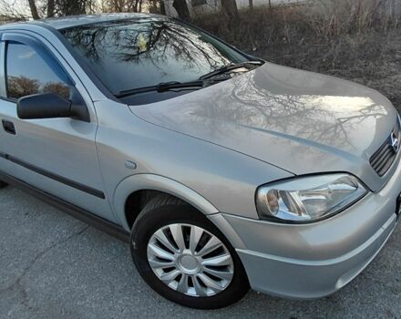 Серый Опель Астра, объемом двигателя 1.4 л и пробегом 152 тыс. км за 4100 $, фото 1 на Automoto.ua