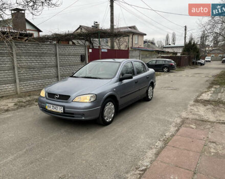 Серый Опель Астра, объемом двигателя 1.6 л и пробегом 100 тыс. км за 3400 $, фото 1 на Automoto.ua