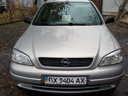 Серый Опель Астра, объемом двигателя 1.4 л и пробегом 119 тыс. км за 5000 $, фото 1 на Automoto.ua