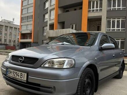 Серый Опель Астра, объемом двигателя 1.6 л и пробегом 113 тыс. км за 4700 $, фото 1 на Automoto.ua