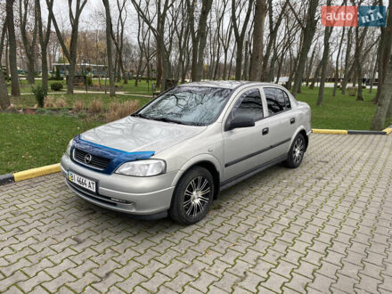 Серый Опель Астра, объемом двигателя 1.4 л и пробегом 158 тыс. км за 4500 $, фото 1 на Automoto.ua