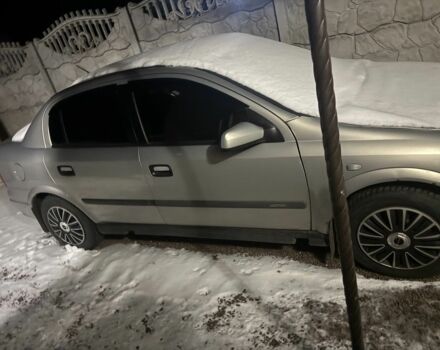 Серый Опель Астра, объемом двигателя 1.4 л и пробегом 220 тыс. км за 3021 $, фото 1 на Automoto.ua