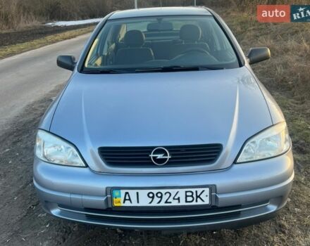 Сірий Опель Астра, об'ємом двигуна 1.4 л та пробігом 169 тис. км за 4300 $, фото 1 на Automoto.ua