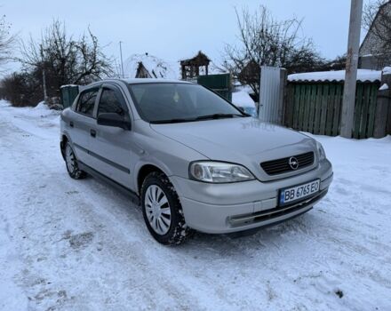 Серый Опель Астра, объемом двигателя 1.4 л и пробегом 152 тыс. км за 3600 $, фото 1 на Automoto.ua