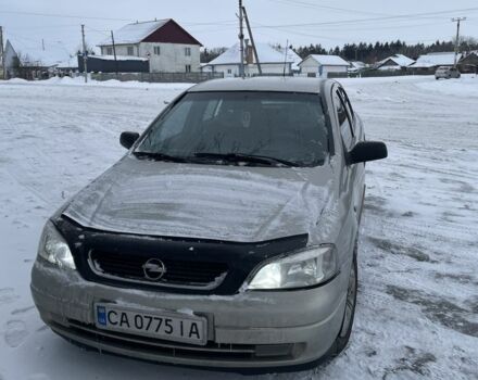 Сірий Опель Астра, об'ємом двигуна 1.6 л та пробігом 190 тис. км за 4700 $, фото 1 на Automoto.ua