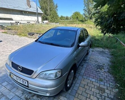 Сірий Опель Астра, об'ємом двигуна 1.4 л та пробігом 218 тис. км за 2700 $, фото 1 на Automoto.ua