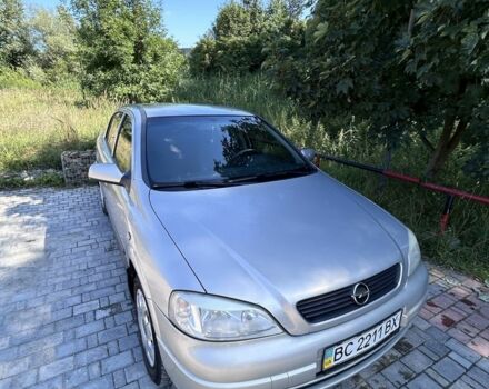 Сірий Опель Астра, об'ємом двигуна 1.4 л та пробігом 218 тис. км за 2700 $, фото 1 на Automoto.ua