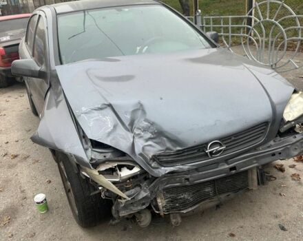 Серый Опель Астра, объемом двигателя 1.4 л и пробегом 410 тыс. км за 2000 $, фото 1 на Automoto.ua