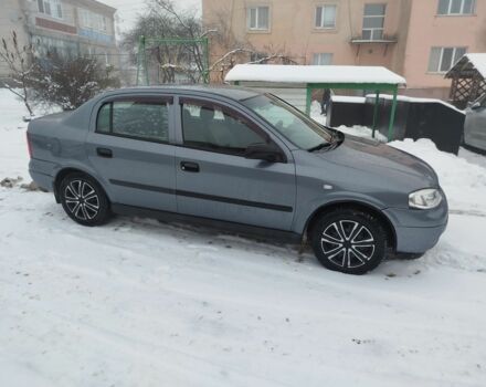 Сірий Опель Астра, об'ємом двигуна 1.4 л та пробігом 213 тис. км за 3850 $, фото 1 на Automoto.ua