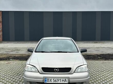 Сірий Опель Астра, об'ємом двигуна 1.6 л та пробігом 177 тис. км за 4000 $, фото 1 на Automoto.ua