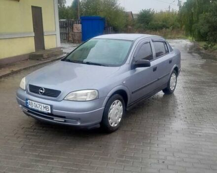 Сірий Опель Астра, об'ємом двигуна 1.6 л та пробігом 230 тис. км за 4100 $, фото 1 на Automoto.ua