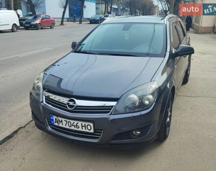 Серый Опель Астра, объемом двигателя 1.6 л и пробегом 214 тыс. км за 4900 $, фото 1 на Automoto.ua