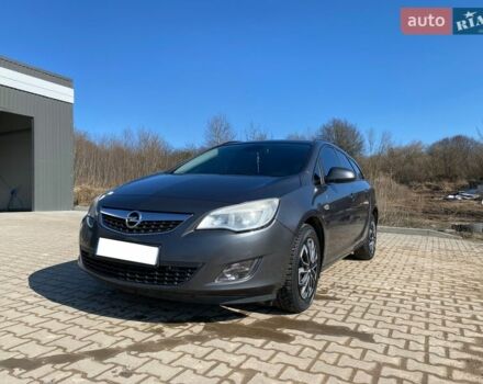 Серый Опель Астра, объемом двигателя 1.4 л и пробегом 162 тыс. км за 6100 $, фото 1 на Automoto.ua