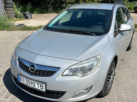 Сірий Опель Астра, об'ємом двигуна 1.4 л та пробігом 273 тис. км за 6000 $, фото 1 на Automoto.ua