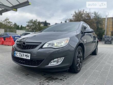 Сірий Опель Астра, об'ємом двигуна 1.4 л та пробігом 230 тис. км за 7000 $, фото 1 на Automoto.ua