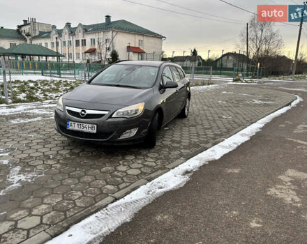 Серый Опель Астра, объемом двигателя 1.25 л и пробегом 304 тыс. км за 5400 $, фото 1 на Automoto.ua