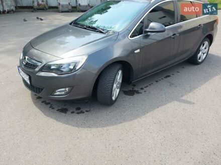 Сірий Опель Астра, об'ємом двигуна 1.4 л та пробігом 166 тис. км за 8300 $, фото 1 на Automoto.ua