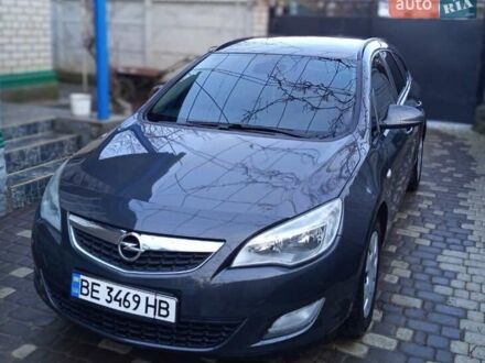 Сірий Опель Астра, об'ємом двигуна 1.25 л та пробігом 221 тис. км за 6500 $, фото 1 на Automoto.ua