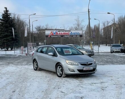 Серый Опель Астра, объемом двигателя 1.4 л и пробегом 183 тыс. км за 6800 $, фото 1 на Automoto.ua