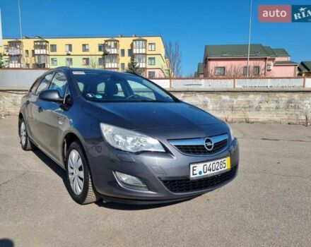 Сірий Опель Астра, об'ємом двигуна 1.6 л та пробігом 201 тис. км за 6850 $, фото 1 на Automoto.ua