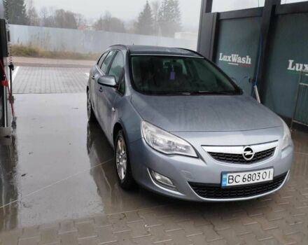 Серый Опель Астра, объемом двигателя 1.2 л и пробегом 254 тыс. км за 5000 $, фото 1 на Automoto.ua