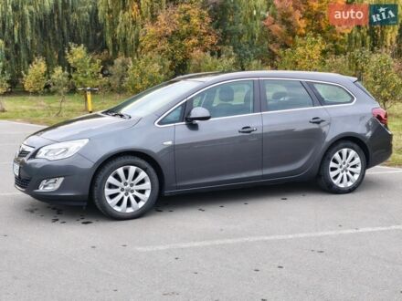 Сірий Опель Астра, об'ємом двигуна 1.4 л та пробігом 228 тис. км за 6850 $, фото 1 на Automoto.ua
