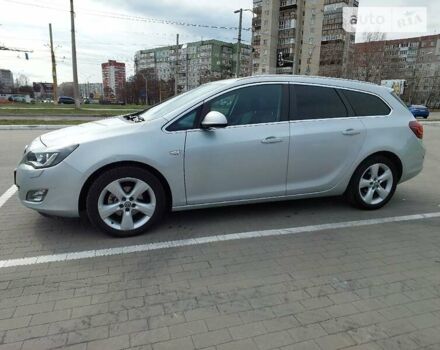 Серый Опель Астра, объемом двигателя 1.4 л и пробегом 126 тыс. км за 6200 $, фото 1 на Automoto.ua