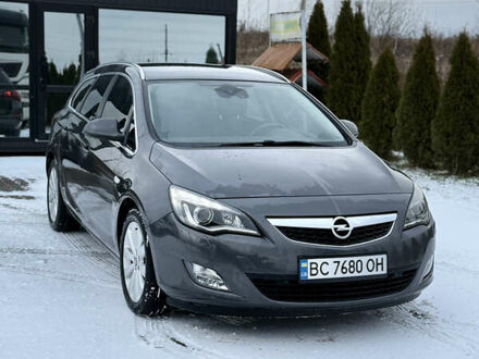 Серый Опель Астра, объемом двигателя 1.25 л и пробегом 313 тыс. км за 6400 $, фото 1 на Automoto.ua