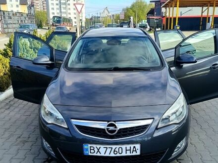 Сірий Опель Астра, об'ємом двигуна 1.4 л та пробігом 180 тис. км за 6500 $, фото 1 на Automoto.ua