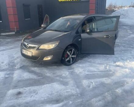Серый Опель Астра, объемом двигателя 2 л и пробегом 320 тыс. км за 6750 $, фото 1 на Automoto.ua