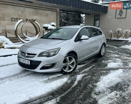 Серый Опель Астра, объемом двигателя 1.7 л и пробегом 282 тыс. км за 6100 $, фото 1 на Automoto.ua