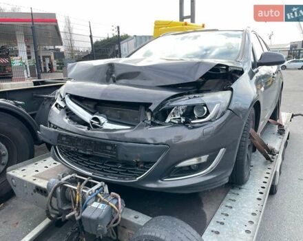 Серый Опель Астра, объемом двигателя 1.7 л и пробегом 182 тыс. км за 5291 $, фото 1 на Automoto.ua