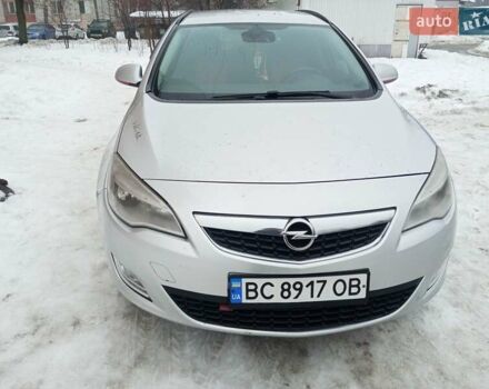 Серый Опель Астра, объемом двигателя 1.25 л и пробегом 223 тыс. км за 6400 $, фото 1 на Automoto.ua