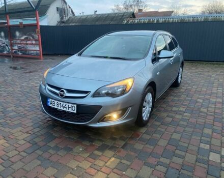 Серый Опель Астра, объемом двигателя 1.7 л и пробегом 320 тыс. км за 6700 $, фото 1 на Automoto.ua