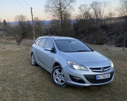 Серый Опель Астра, объемом двигателя 1.7 л и пробегом 320 тыс. км за 6800 $, фото 1 на Automoto.ua