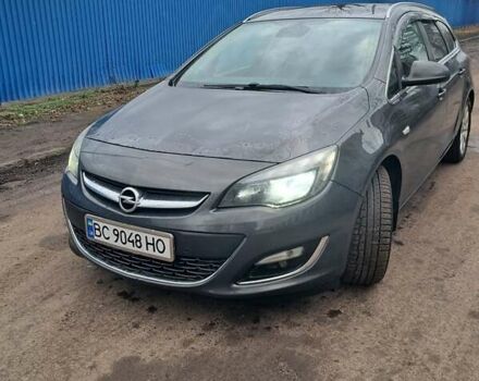 Серый Опель Астра, объемом двигателя 1.7 л и пробегом 232 тыс. км за 8500 $, фото 1 на Automoto.ua