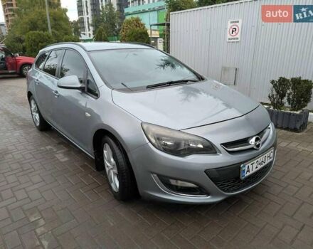 Серый Опель Астра, объемом двигателя 1.7 л и пробегом 282 тыс. км за 6500 $, фото 1 на Automoto.ua