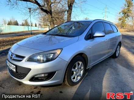 Серый Опель Астра, объемом двигателя 1.7 л и пробегом 235 тыс. км за 6800 $, фото 1 на Automoto.ua