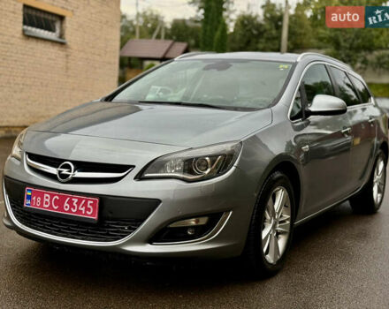 Серый Опель Астра, объемом двигателя 2 л и пробегом 224 тыс. км за 7699 $, фото 1 на Automoto.ua
