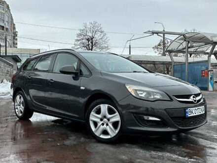 Серый Опель Астра, объемом двигателя 1.4 л и пробегом 197 тыс. км за 6800 $, фото 1 на Automoto.ua