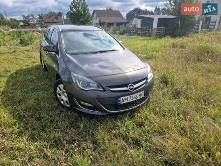 Сірий Опель Астра, об'ємом двигуна 2 л та пробігом 188 тис. км за 9600 $, фото 1 на Automoto.ua
