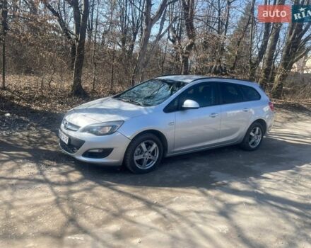 Серый Опель Астра, объемом двигателя 1.7 л и пробегом 240 тыс. км за 5300 $, фото 1 на Automoto.ua