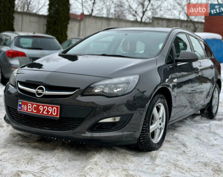Серый Опель Астра, объемом двигателя 1.6 л и пробегом 202 тыс. км за 7799 $, фото 1 на Automoto.ua