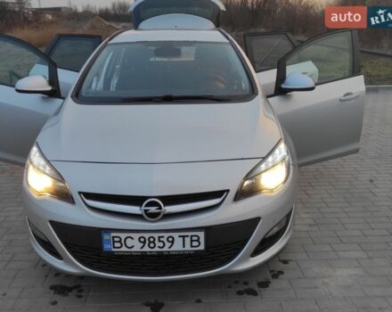 Серый Опель Астра, объемом двигателя 1.6 л и пробегом 256 тыс. км за 8100 $, фото 1 на Automoto.ua