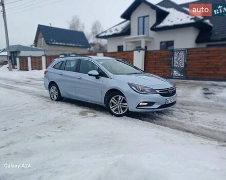 Серый Опель Астра, объемом двигателя 1.6 л и пробегом 217 тыс. км за 8750 $, фото 1 на Automoto.ua